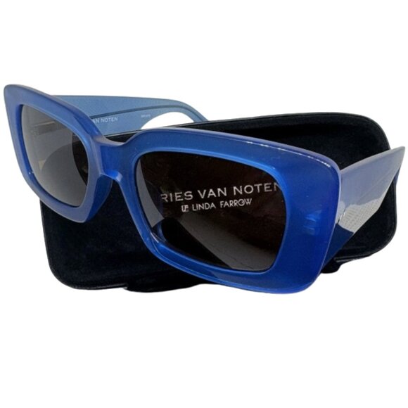 Dries Van Noten Accessories - New Dries Van Noten Blue  Sunglasses X Linda Farrow Japan